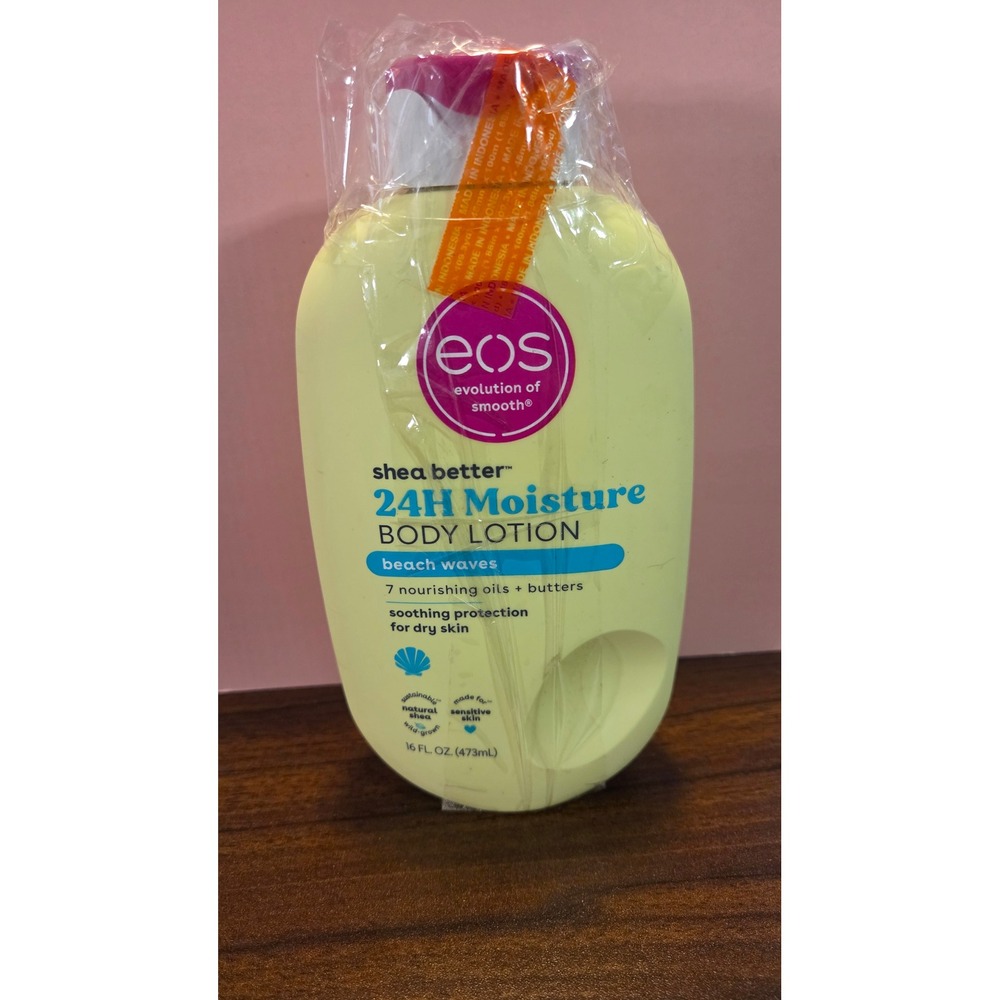Eos Shea Better 24H Moisture Body Lotion Beach Waves 16oz Shea Butter Hydration